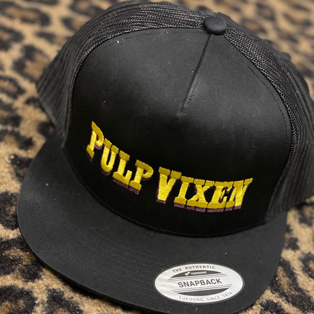 Pulp Vixen Snap Back Logo Cap